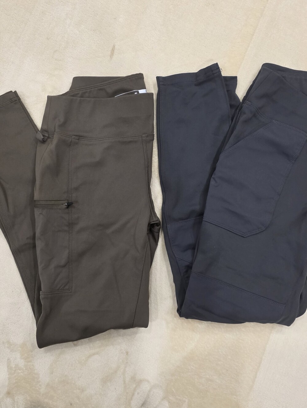 Carhartt Leggings Women's Small Gray And Green Utility 2 Pack Bundle Reinforced